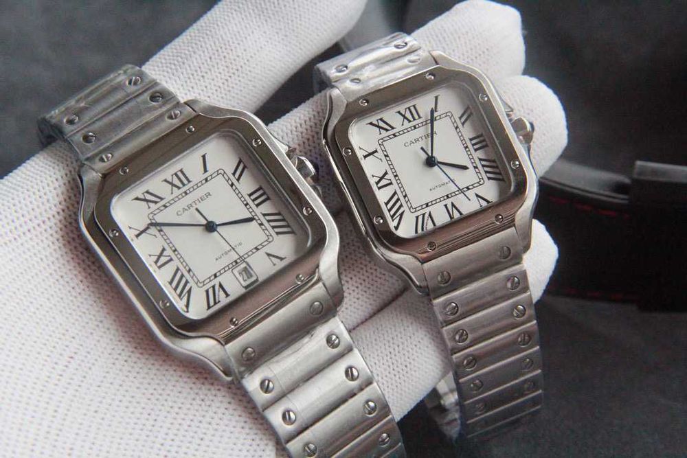 Автоматичен мъжки часовник Cartier Santos de Cartier L