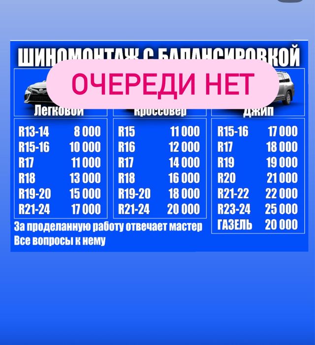 Шиномонтажка шиномонтажка шинка