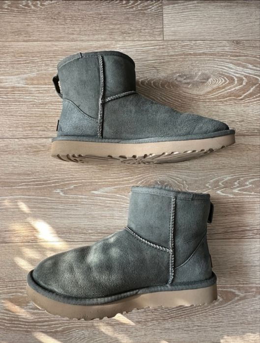 Ugg classic mini, verde, mărimea 40