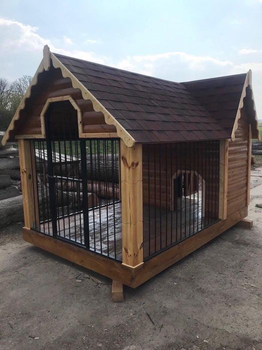 Деревянные домики будки вольеры скворечники песочницы и прочее