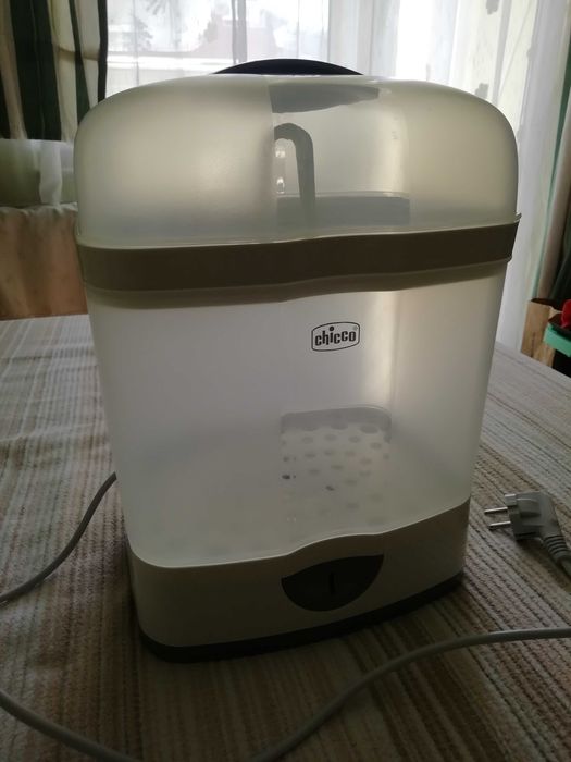 Стерилизатор Нагревател Chicco 2в1 Бебешки Детски Модулен Пара Шишета