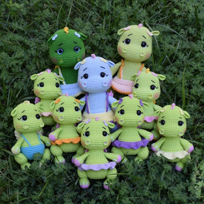 Вязаные игрушки для детей и взрослых.