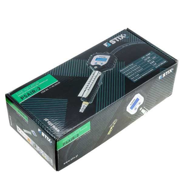 Пистолет за помпене на гуми с електронен манометър STIX