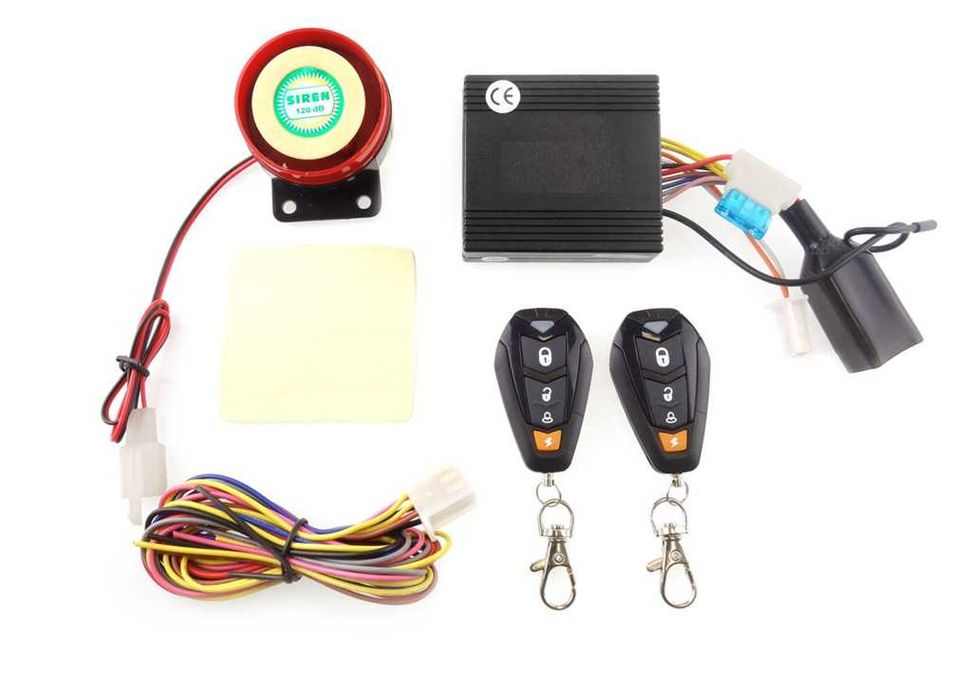 Аларма за мотор с палене от разстояние + дистанционно