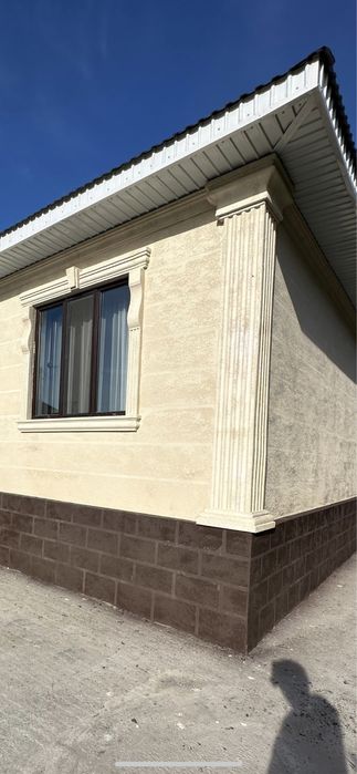 Жидкий травертин ( травертин+ лак+ работа)