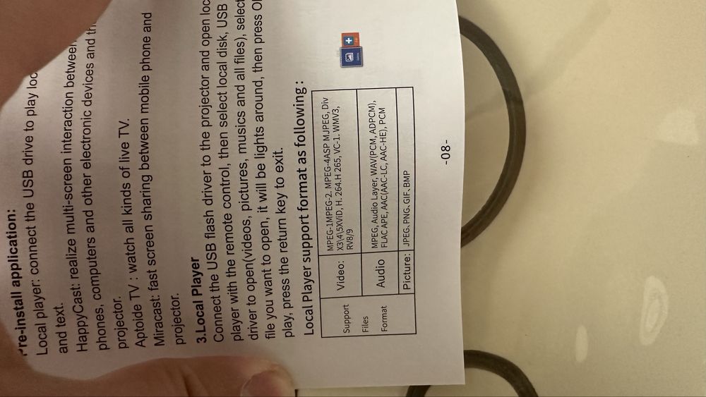 Мини проектор mini xiaomi