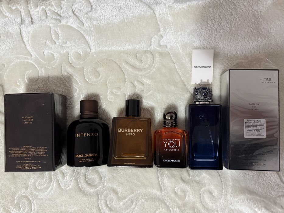 Parfumuri Burberry,Armani Stronger With You Absolutely,Dolce&Gabbana