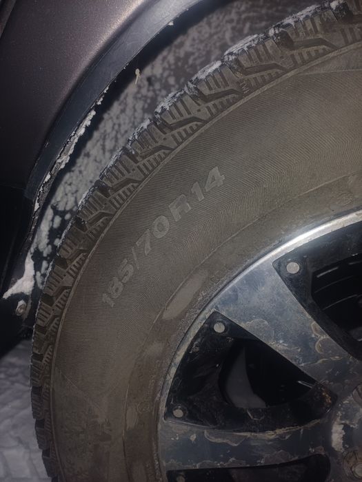 Диски с зимней резиной на 14