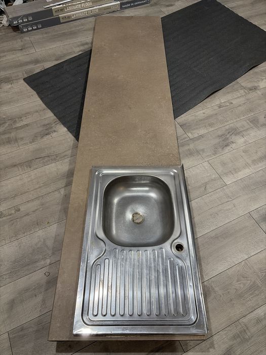 Blat cu  chiuveta inox