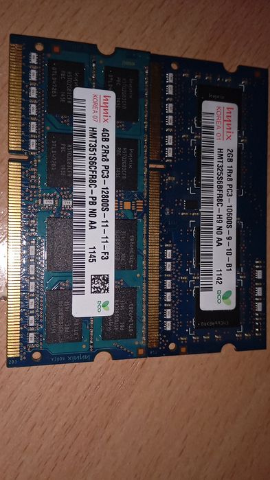 Ппродам две плашки оперативной памяти pc3