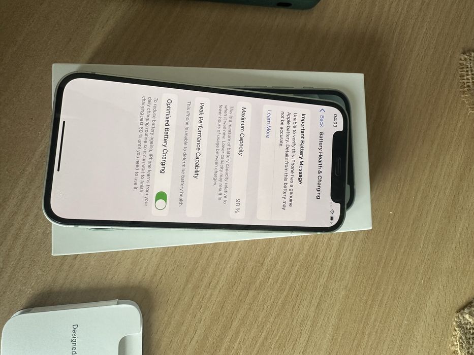 iPhone 12 mini 128 GB 98% батерия
