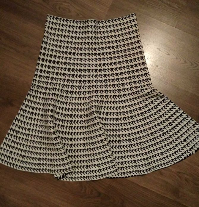 Юбка женская, Гусиная лапка, модная