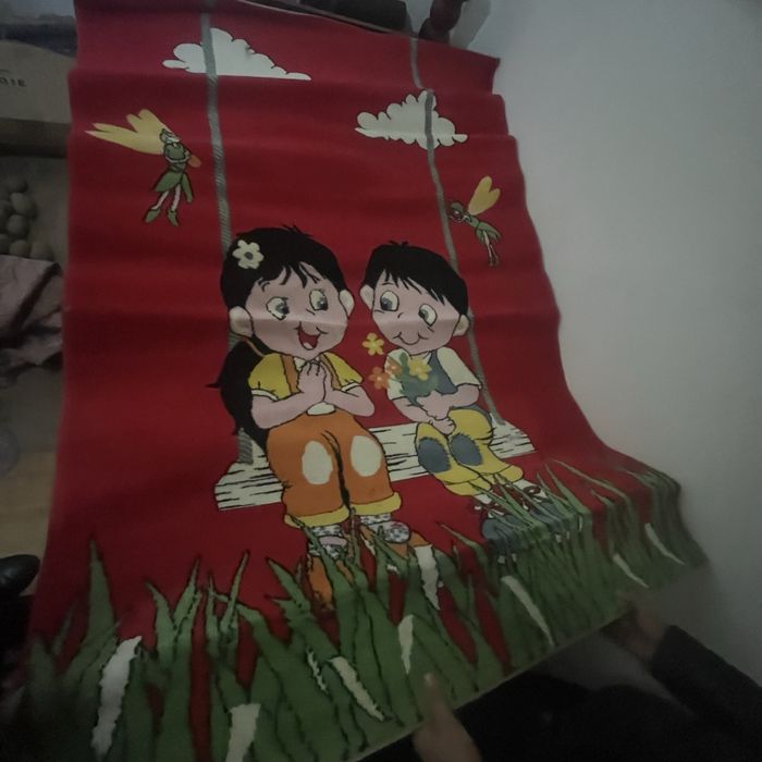 кілемше балаларға арналған, мүлде қолданылмаған