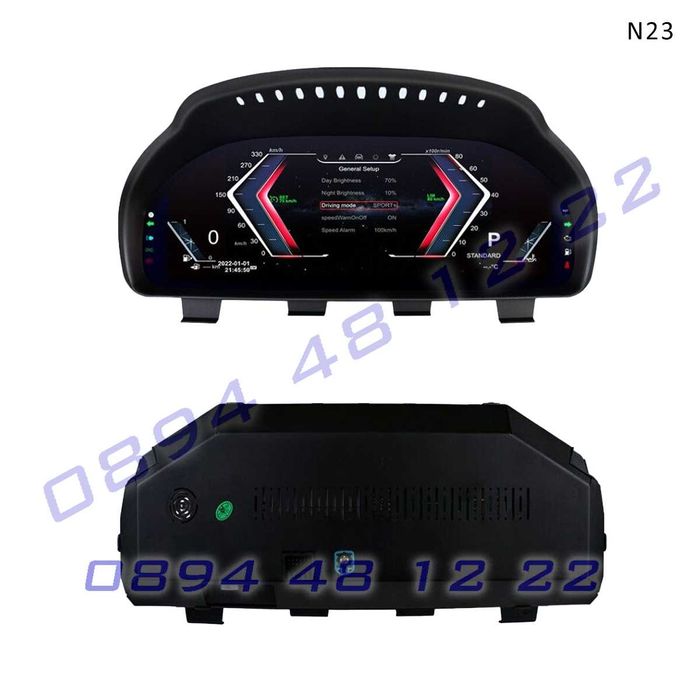 Дигитален километраж LCD дисплей BMW 5 6 7 X3 X4 X5 X6 бмв х3 х4 х5 х6