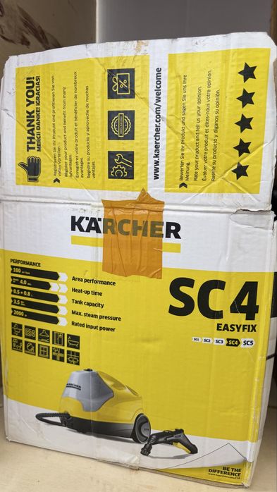Kärcher SC 4 EasyFix бу тазалағышы