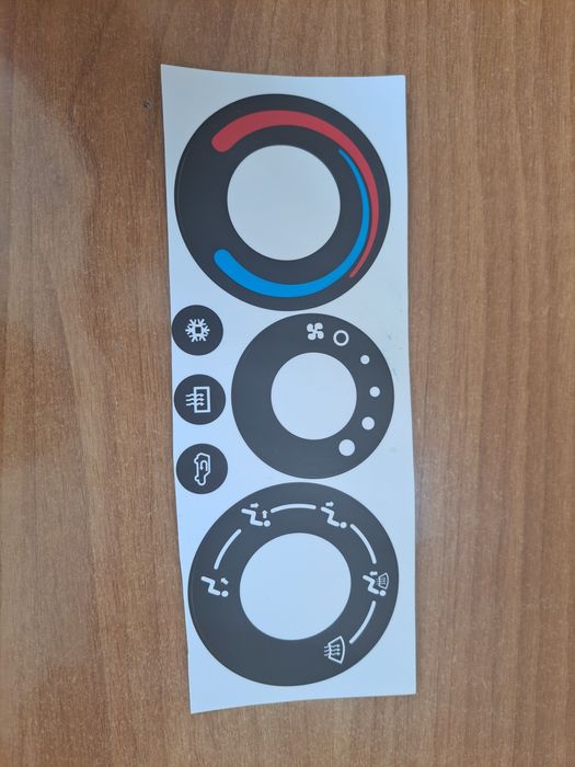 Стикери за връткихна парно за Хонда Джаз и Сивик