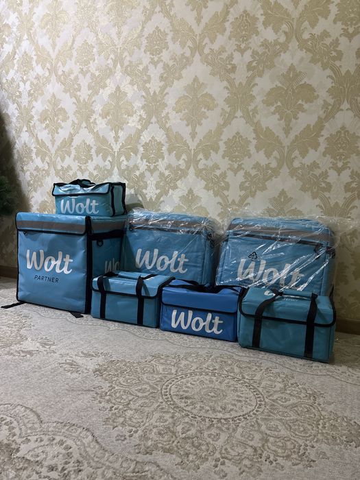 WOLT сумка от 2.000 тенге