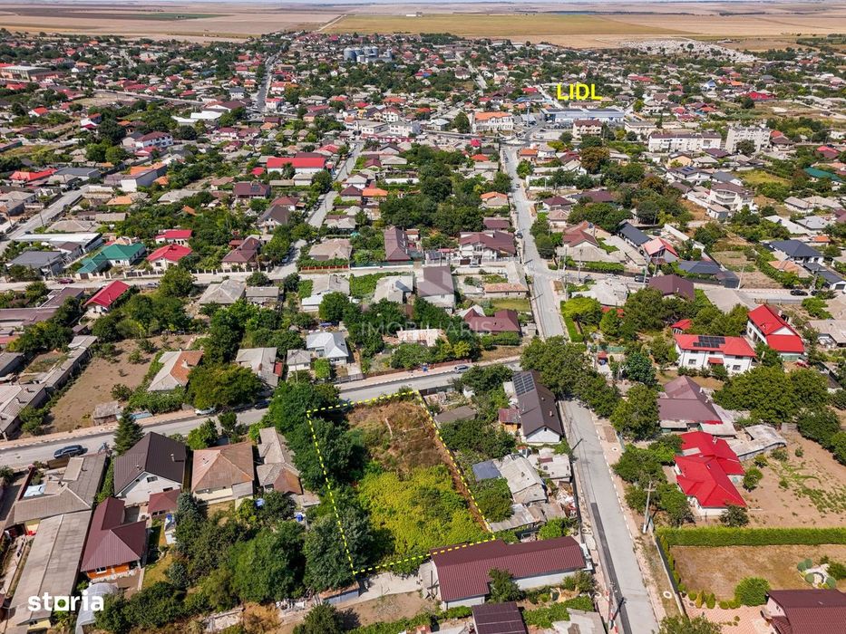 Teren intravilan intre case - 978 mp cu fundatie  – Tuzla, Constanta