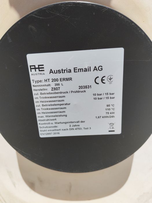 Boiler Austria Email 200l