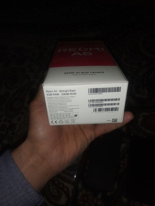 Redmi A5 4+2 128 xotira