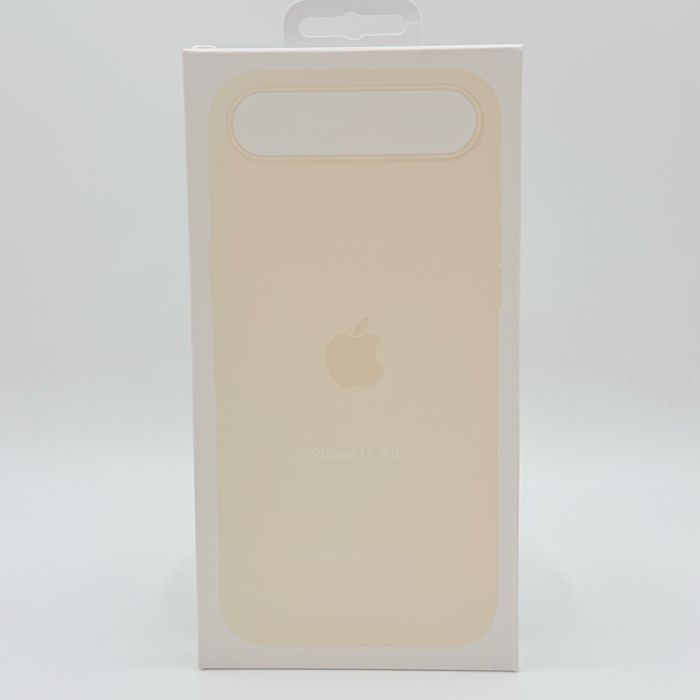Apple Калъф от мек силикон с велур отвътре с AI бутон за iPhone 17 Air в различни цветове