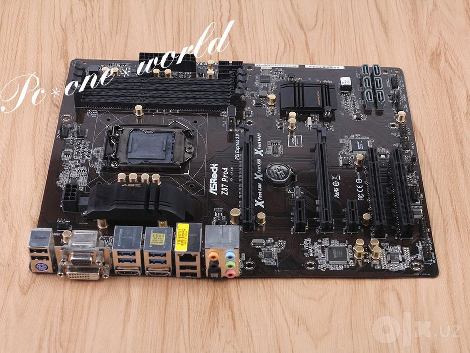 Asrock Z87 Pro 4 Holati Yahshi Garantya Bor