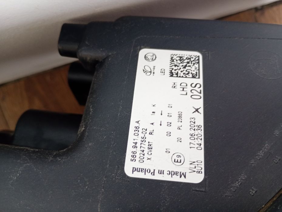 Far dreapta Skoda kodiaq full led facelift cod 566941036A