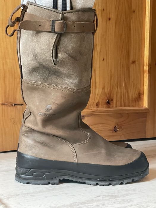 Ловни ботуши CRISPI FINLAND HTG MARRON кожени и вълна 47 номер