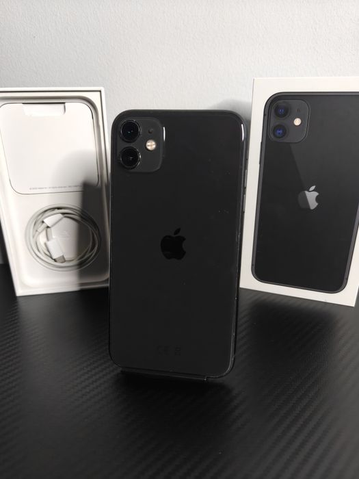 iPhone 11, 64GB Black • Perfect Funcțional! • Condiție Excelentă!