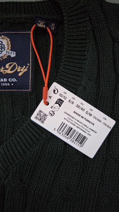 Дамски плетен пуловер Superdry