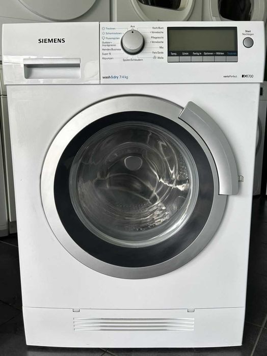 Пералня със сушилня 7 кг Siemens iQ700