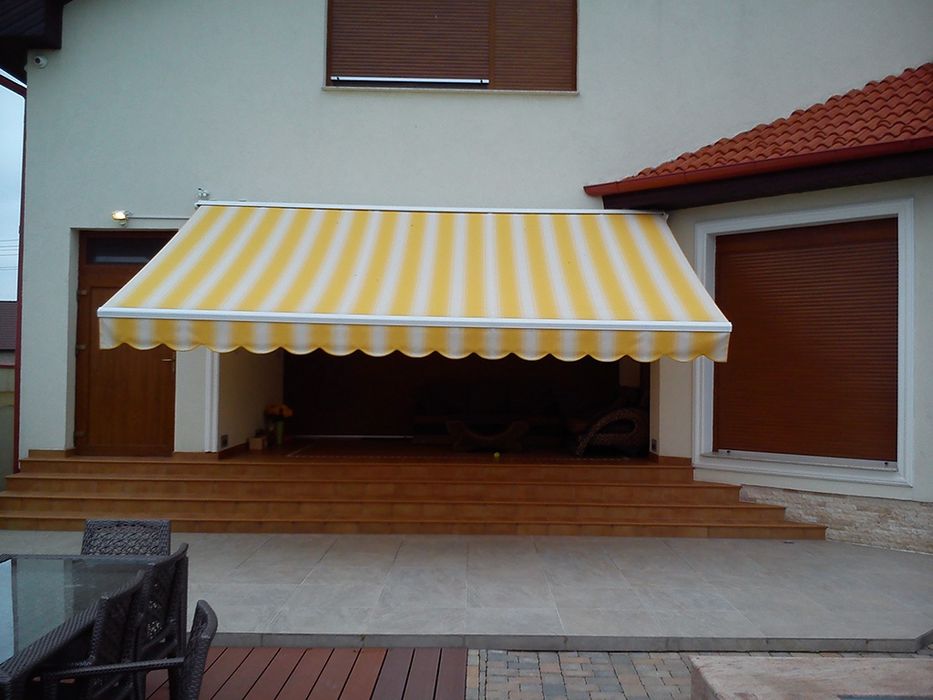 copertine retractabile, copertine de fațadă sau orizontale