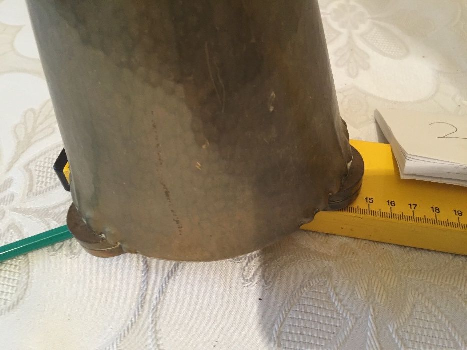 стар немски свещник от месинг 1,5 кг