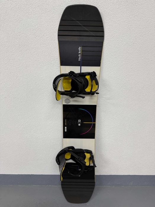 placa snowboard salomon huck knife wide L158cm