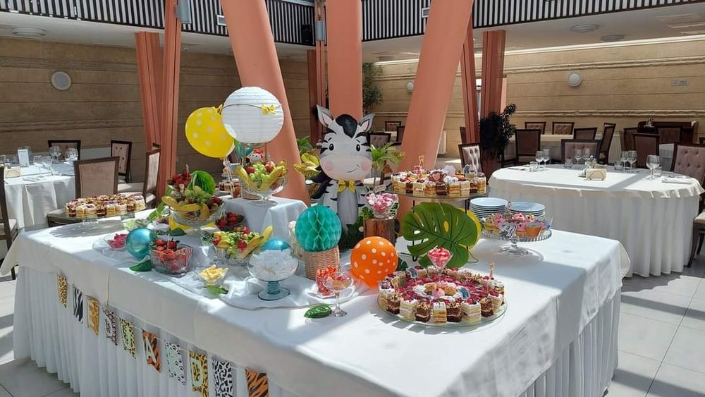 Decoratiuni botez Panou foto Aranjamente mese Baloane