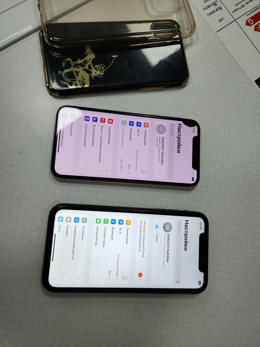 Iphone X LL/A Black 64GB Bat 100% Ideal
