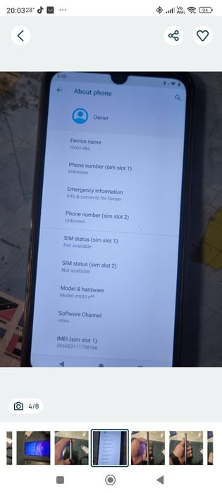 Motorola moto  E6s