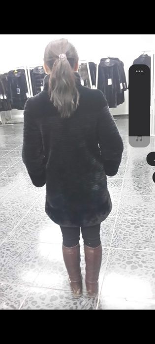 Шуба мутон, 42-44 размер