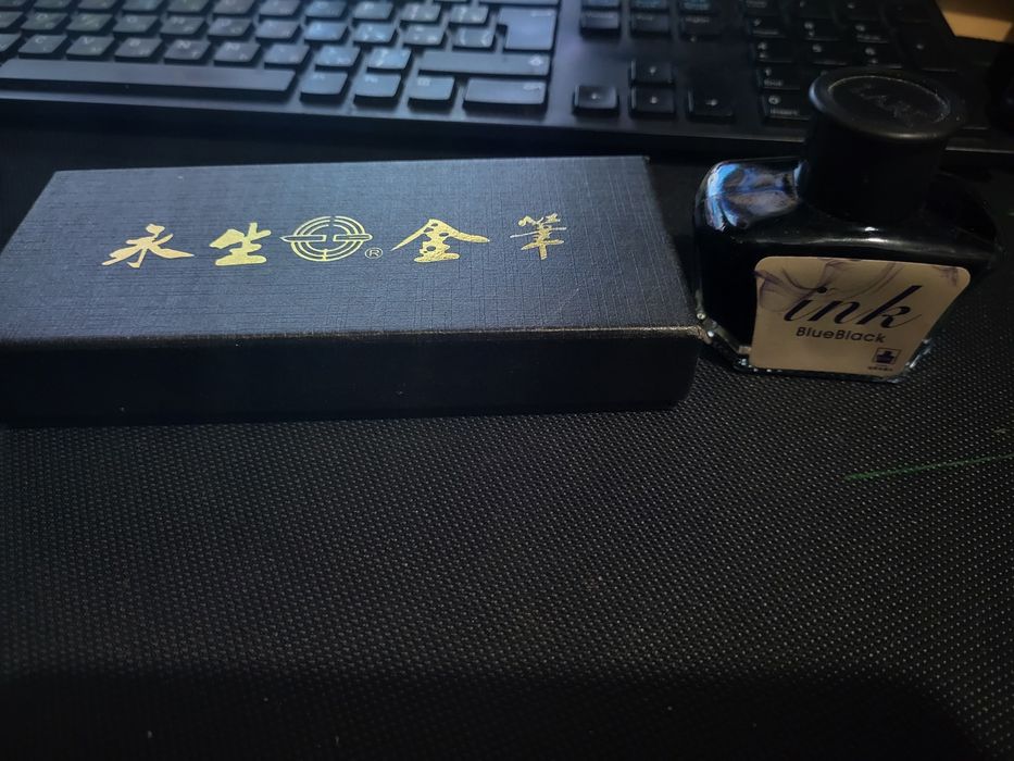 Чернила с переводом ручкой