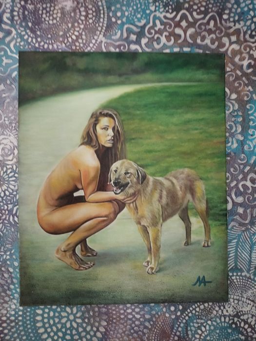 Продам картину "Друзья"