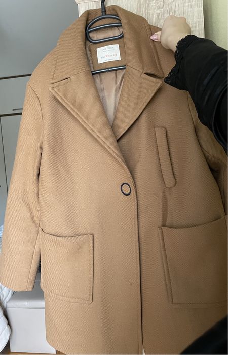 Палто с вълна - Зара