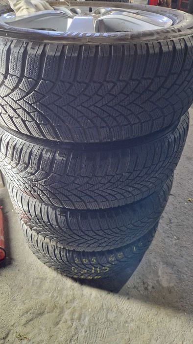 Dacia,KIA,ХЮНДАй джанти със зимни гуми 205/60/16 6,5J  ET48  5×115