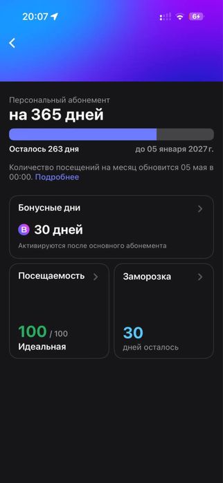 Продам срочно абонемент 1ФИТ