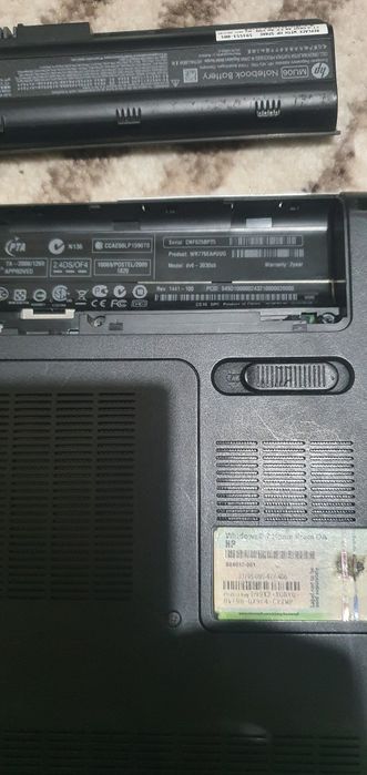 Laptop hp dv-6 (piese)