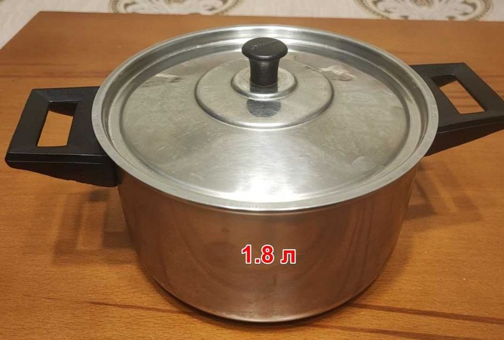 Продам кастрюли и крышки из пищевой нержавеющей стали