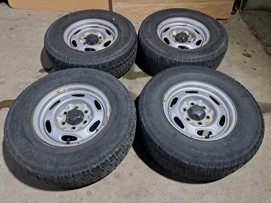 4бр. 6х139.7/15 с гуми Ford Ranger Mazda Mitsubishi L200 6x139,7/15 Фо