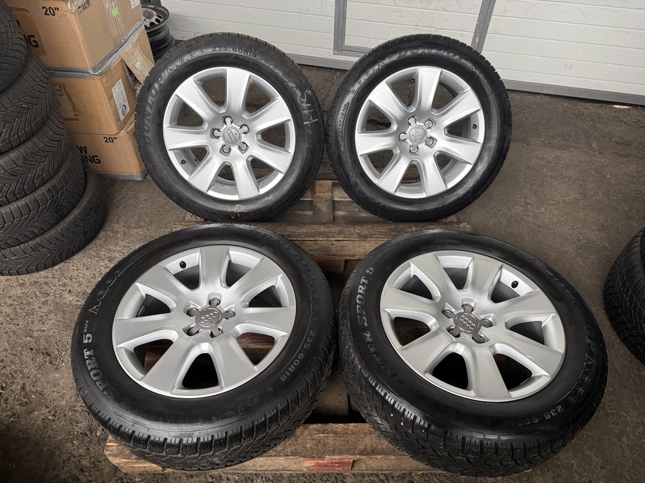 Jante originale Audi Q5 cu anvelope iarna 235/60 18 5x112