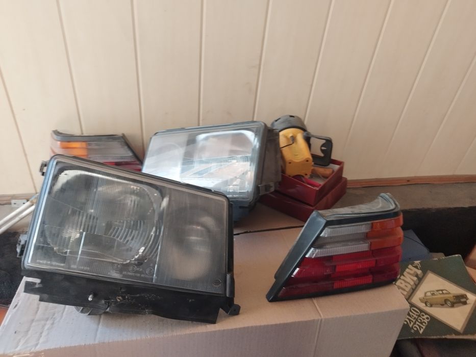 Оригинальные фары от мерседес W124