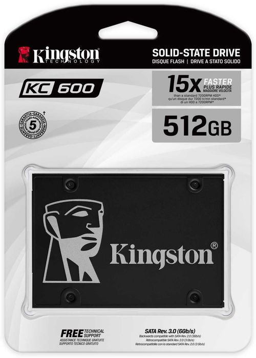 SSD Kingston KC600 SKC600 512 Гб