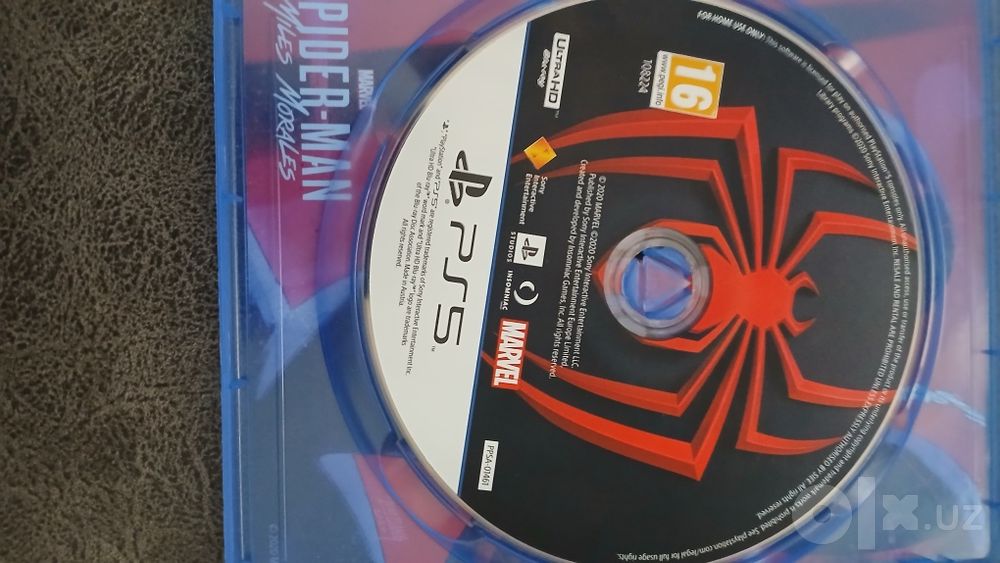 Disk spider-man Miles morales ps5